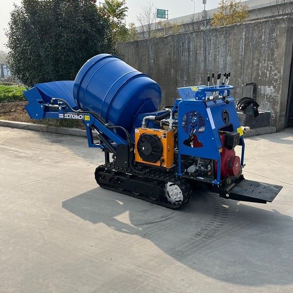 Small Crawler Concrete Mixer price